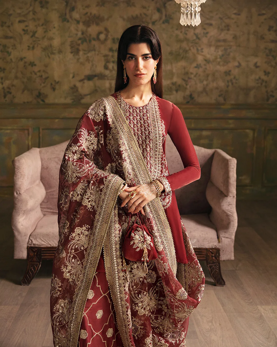 Faiza Saqlain | Manaar - Velvet Collection '23 | NEGAR