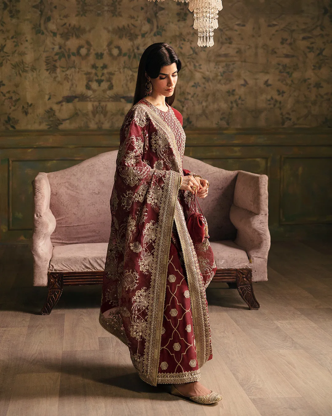 Faiza Saqlain | Manaar - Velvet Collection '23 | NEGAR