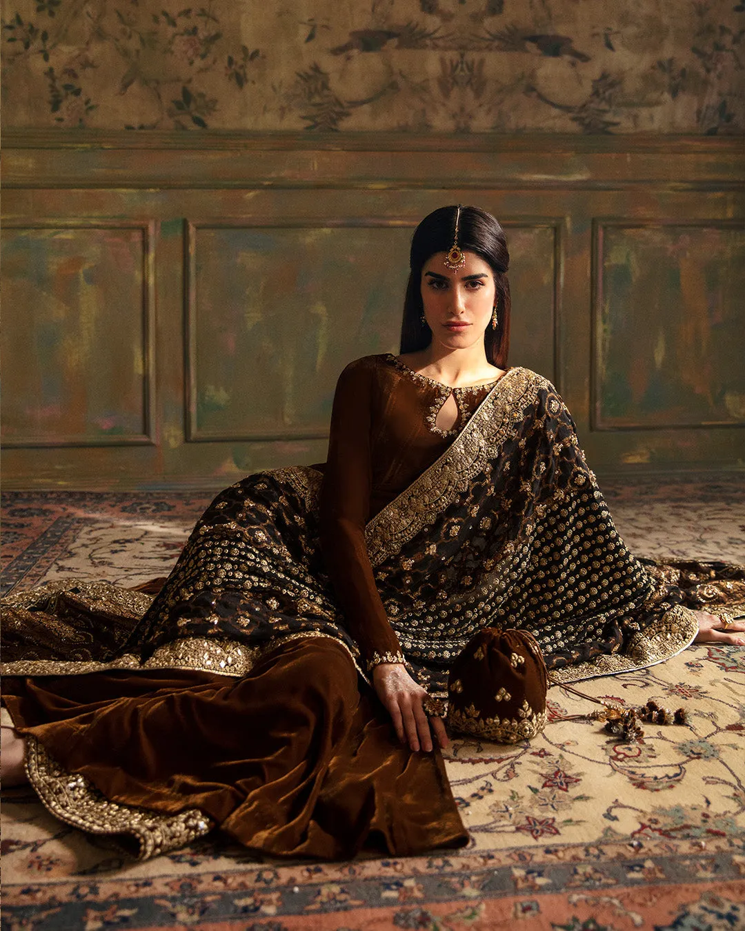 Faiza Saqlain | Manaar - Velvet Collection '23 | RITAAN