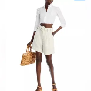 Farm rio linen shorts