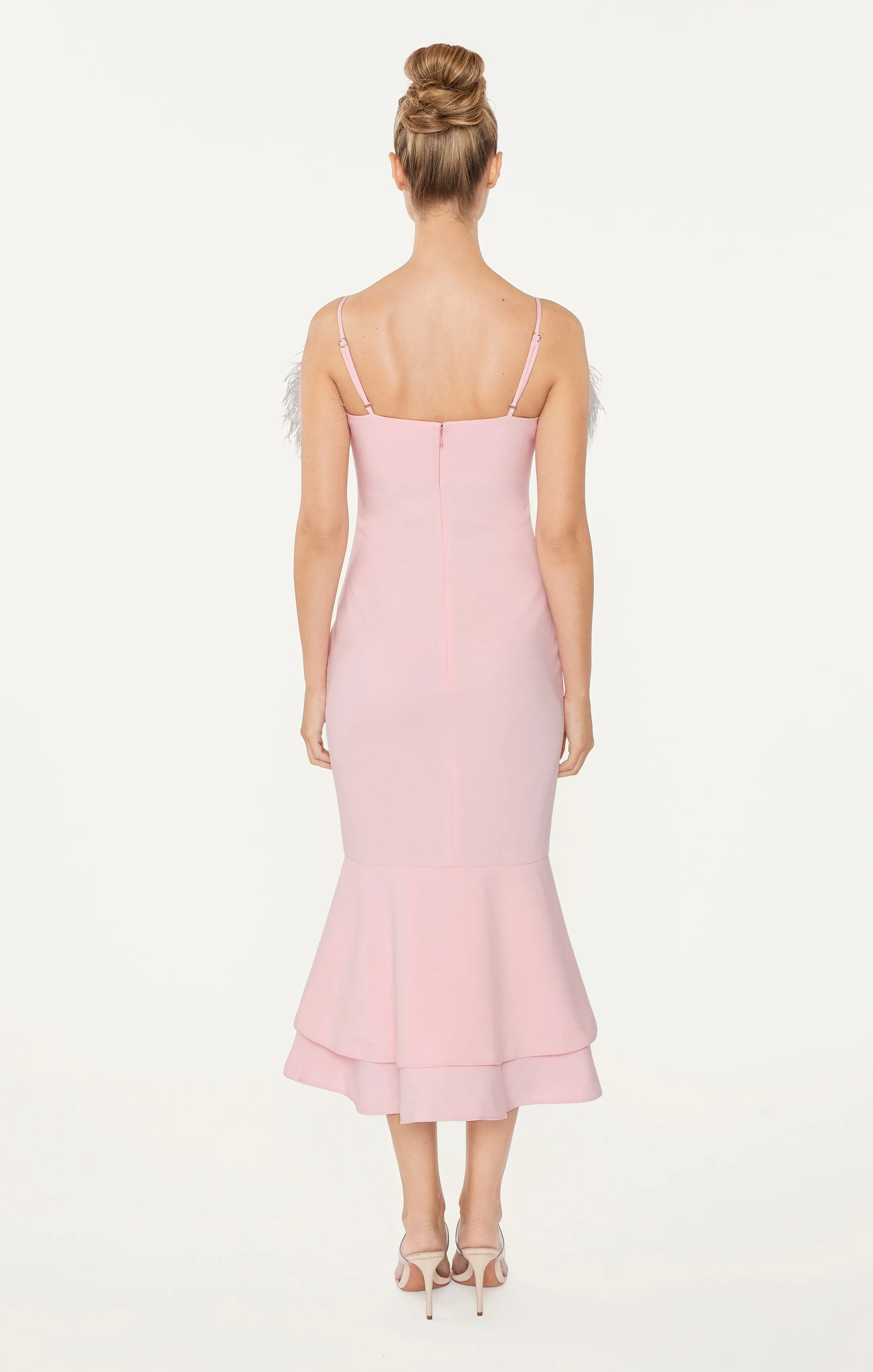 Feather Midi Aurora Dress
