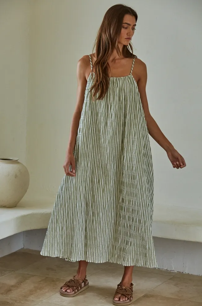 Flossie Dress -- Green