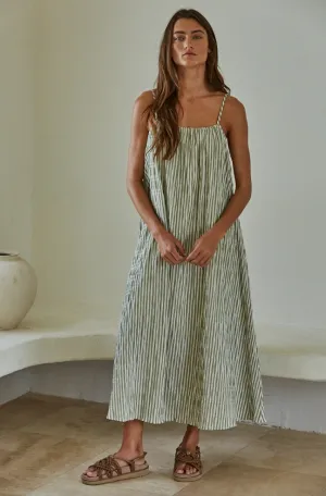 Flossie Dress -- Green