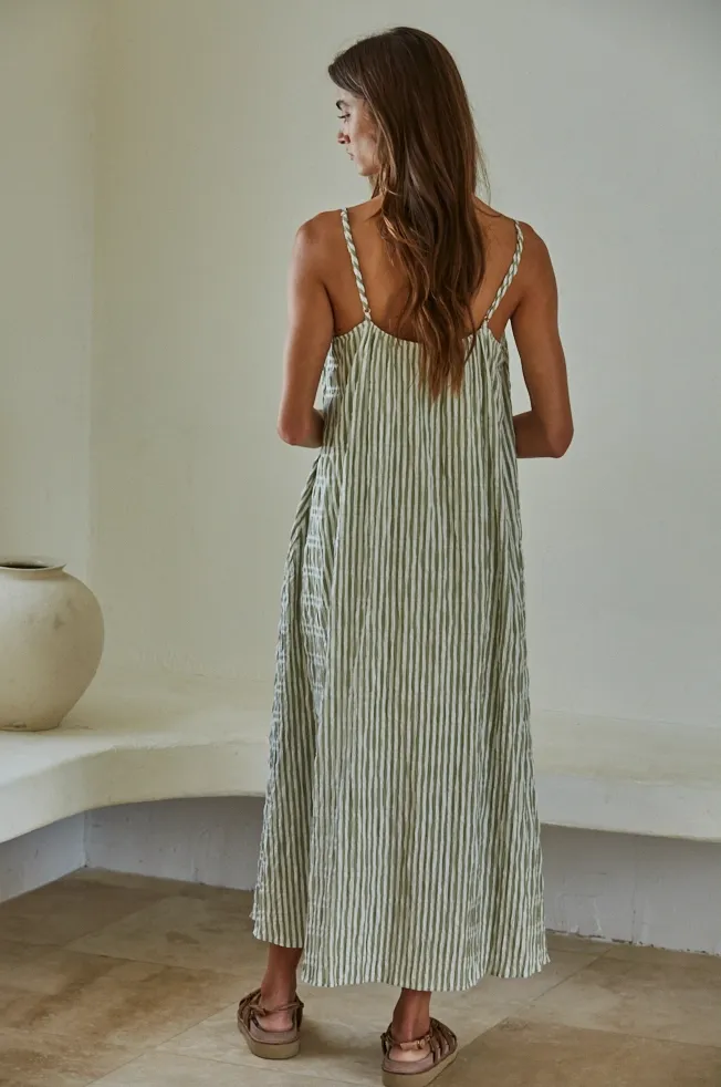 Flossie Dress -- Green