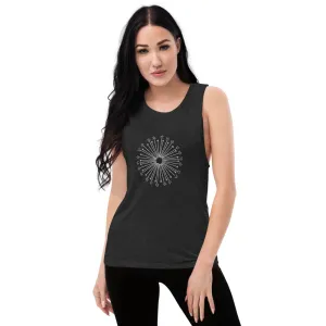 Flower Burst Ladies’ Muscle Tank