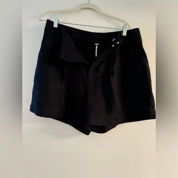 Free People Chelsea Linen Shorts