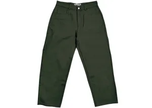Frosted Wavy Pants Army Green