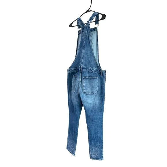 Gap Maternity Overalls Womens Size XS Jean Denim Bib Y307084 Blue Jeans