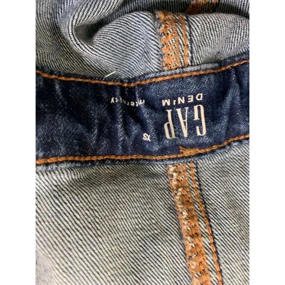 Gap Maternity Overalls Womens Size XS Jean Denim Bib Y307084 Blue Jeans