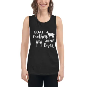 Goat Mother Wine Lover Ladies’ Tank