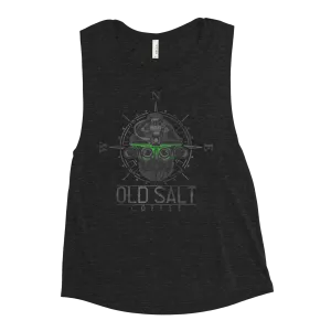 Green Eyes Old Salt Coffee Ladies’ Muscle Tank