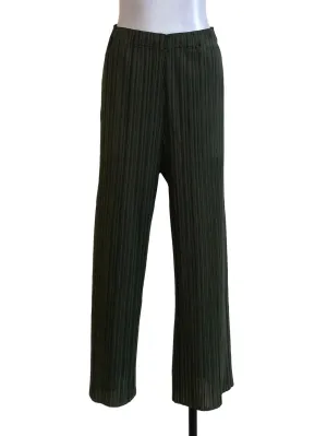 Green Pleated Pants LB