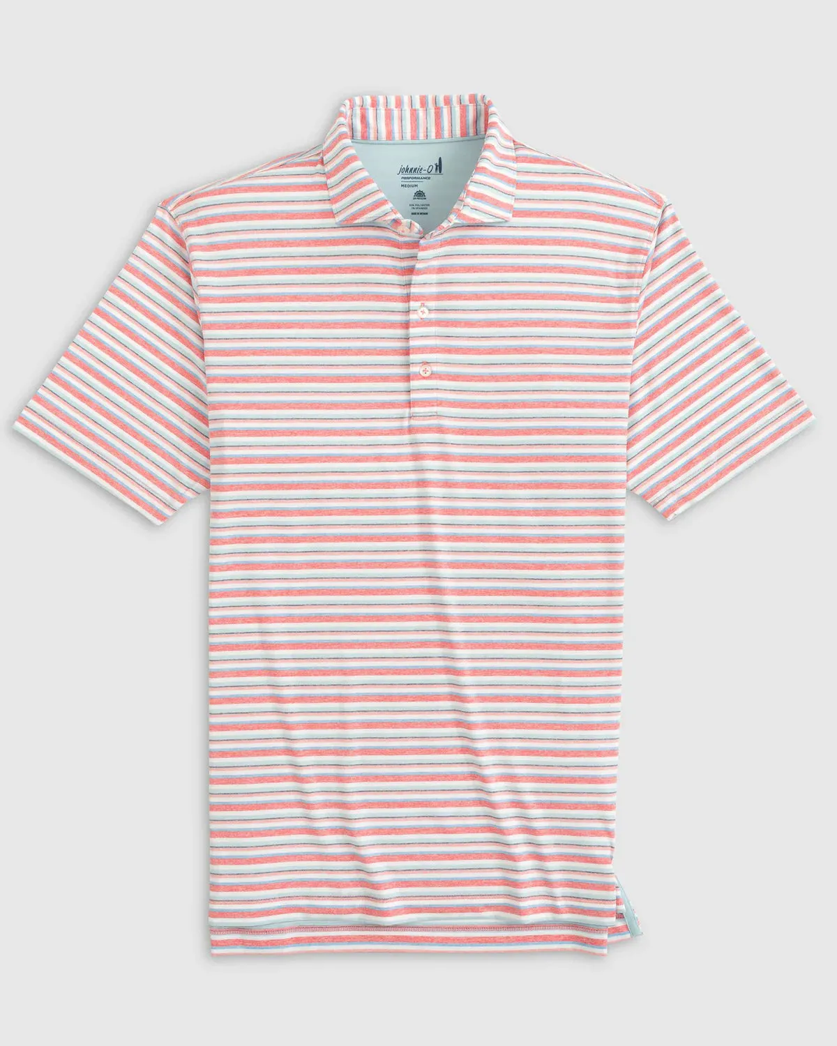 Harty Striped Performance Polo