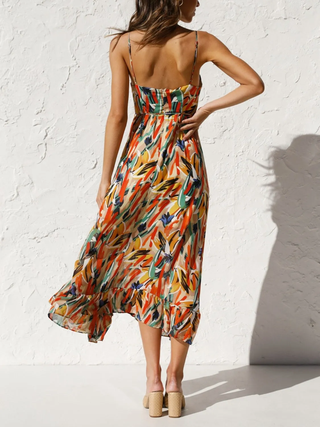 Hazel Blues® |  Printed Sleeveless Midi Cami dress
