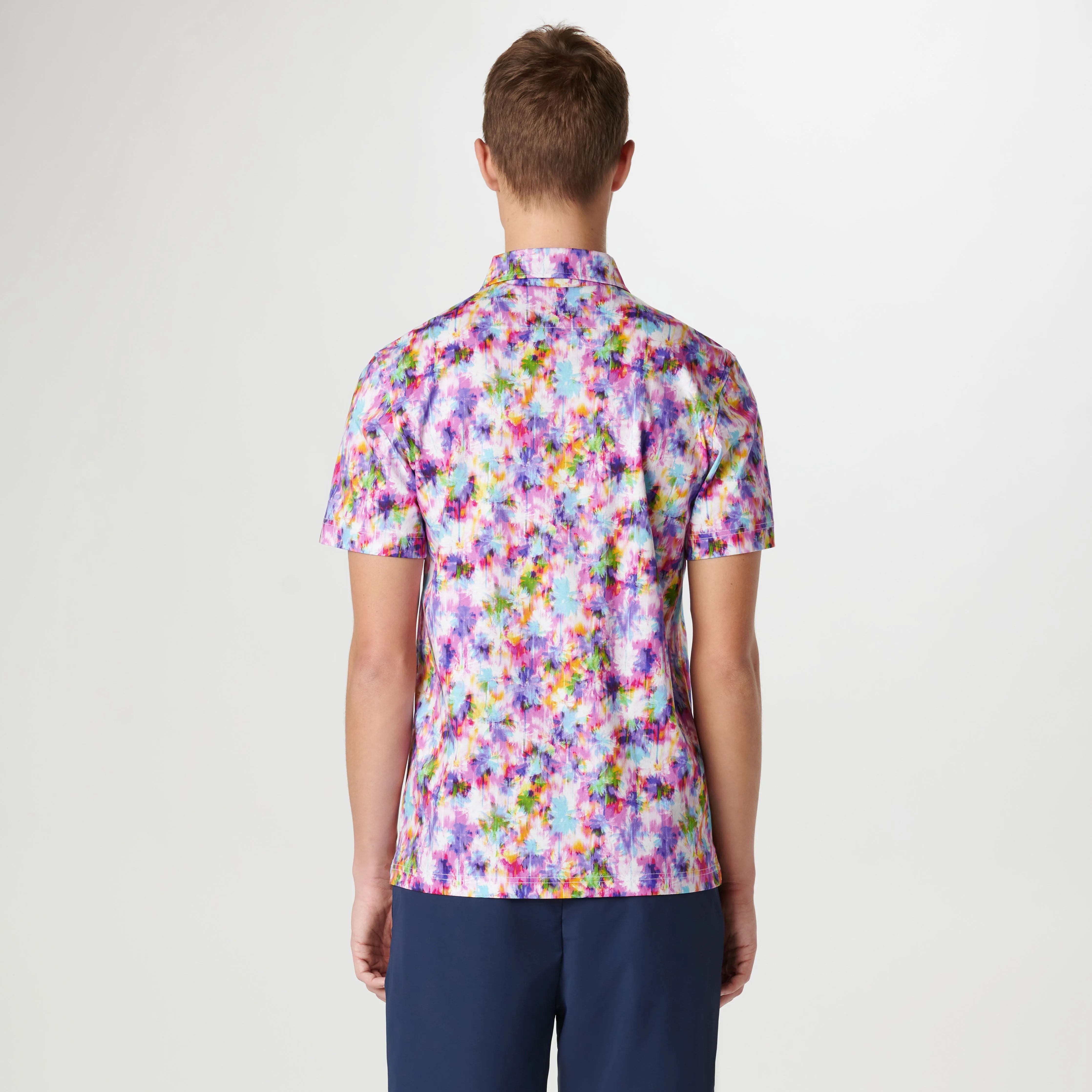 Hendrix Watercolor Print Polo