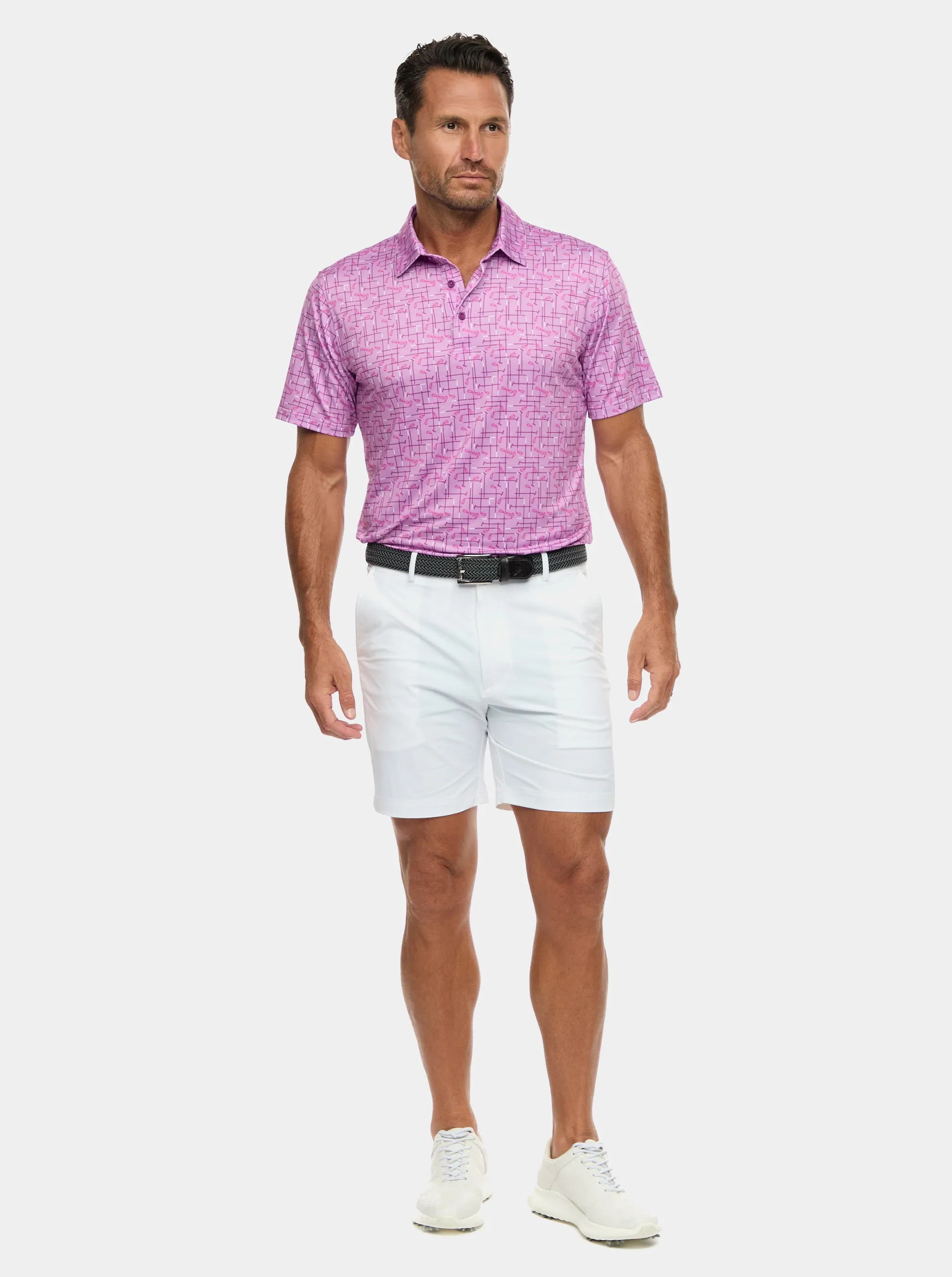 IRON PLAY SHORT SLEEVE POLO