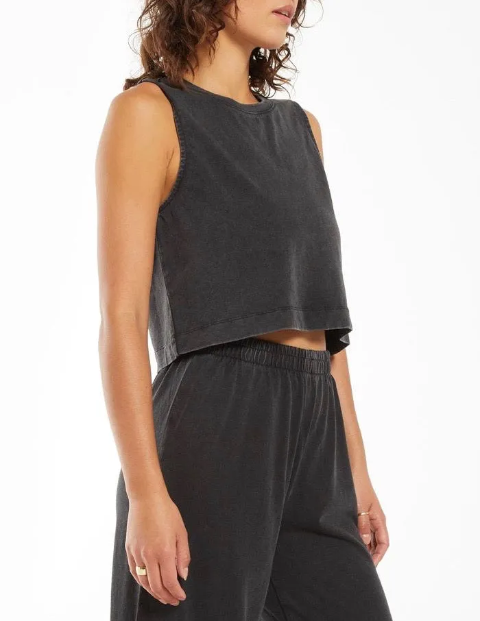 Jersey Muscle Tank - Black