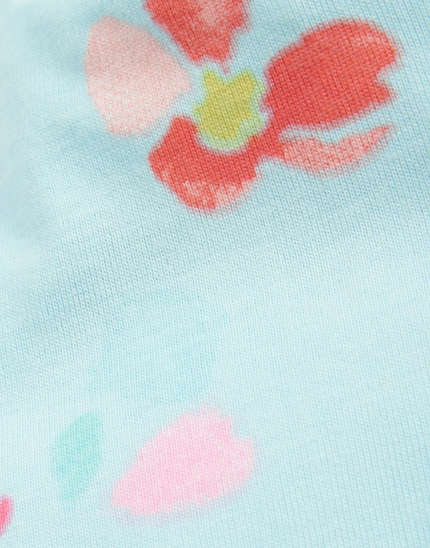 Joules Gabby Jersey Printed Culottes - Aqua Floral
