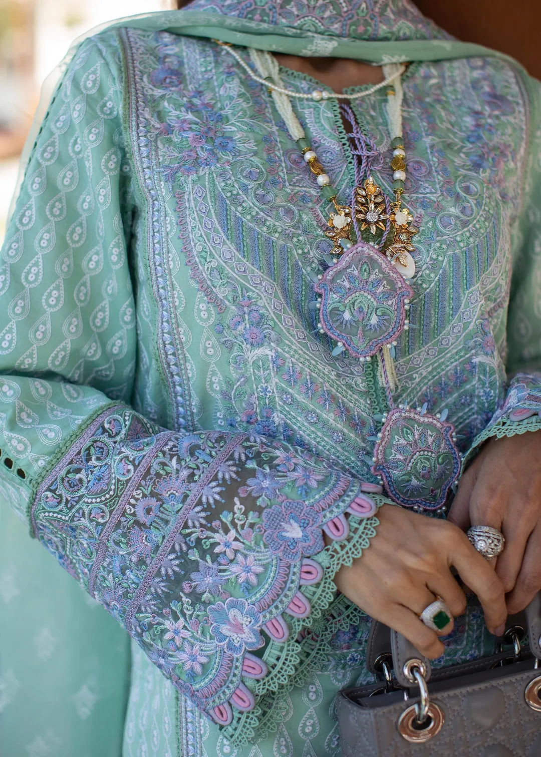 KANWAL MALIK | LAWN COLLECTION 2023 - ZAIRA | FLORA