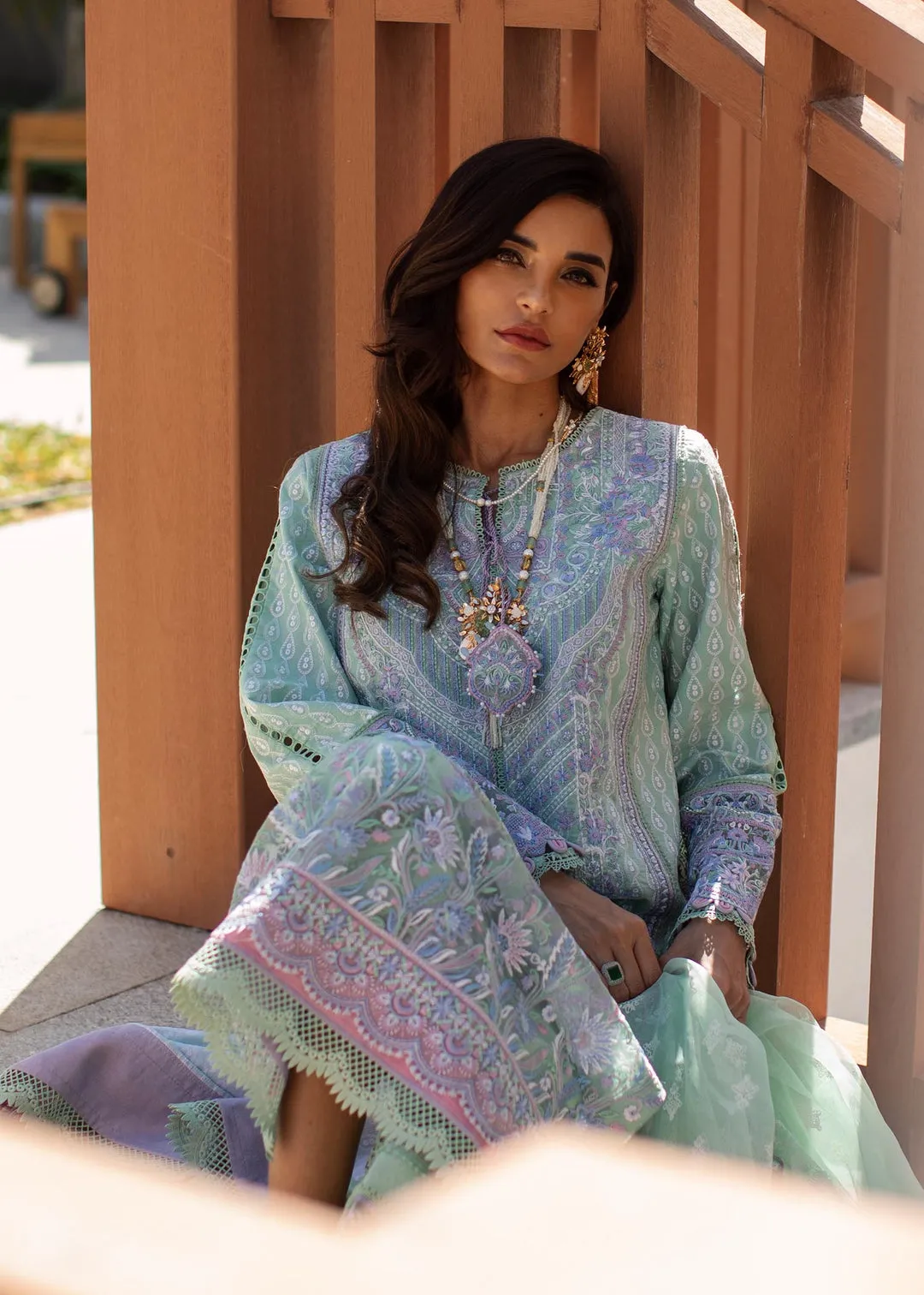 KANWAL MALIK | LAWN COLLECTION 2023 - ZAIRA | FLORA