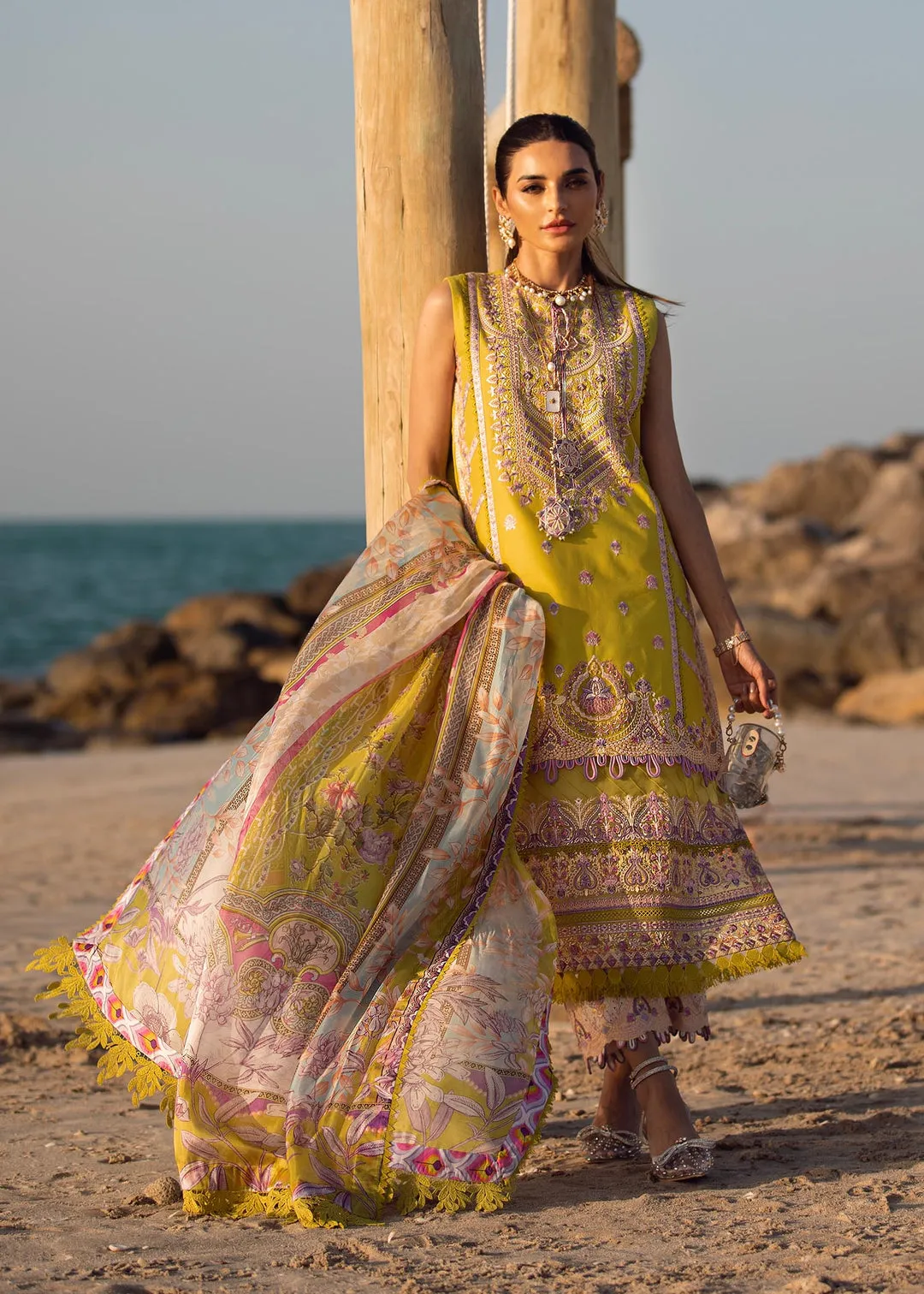 KANWAL MALIK | LAWN COLLECTION 2023 - ZAIRA | ZINNIA