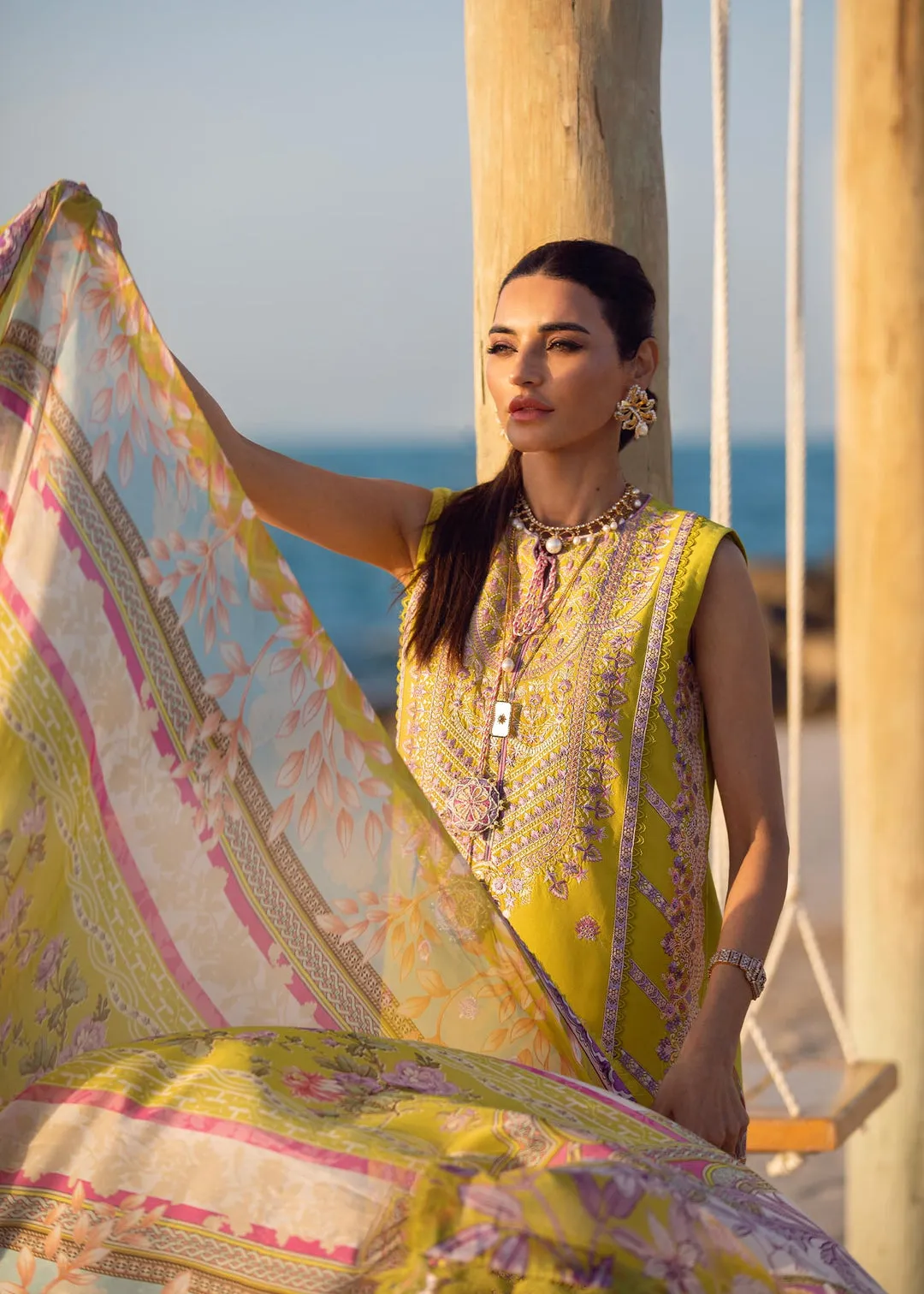 KANWAL MALIK | LAWN COLLECTION 2023 - ZAIRA | ZINNIA