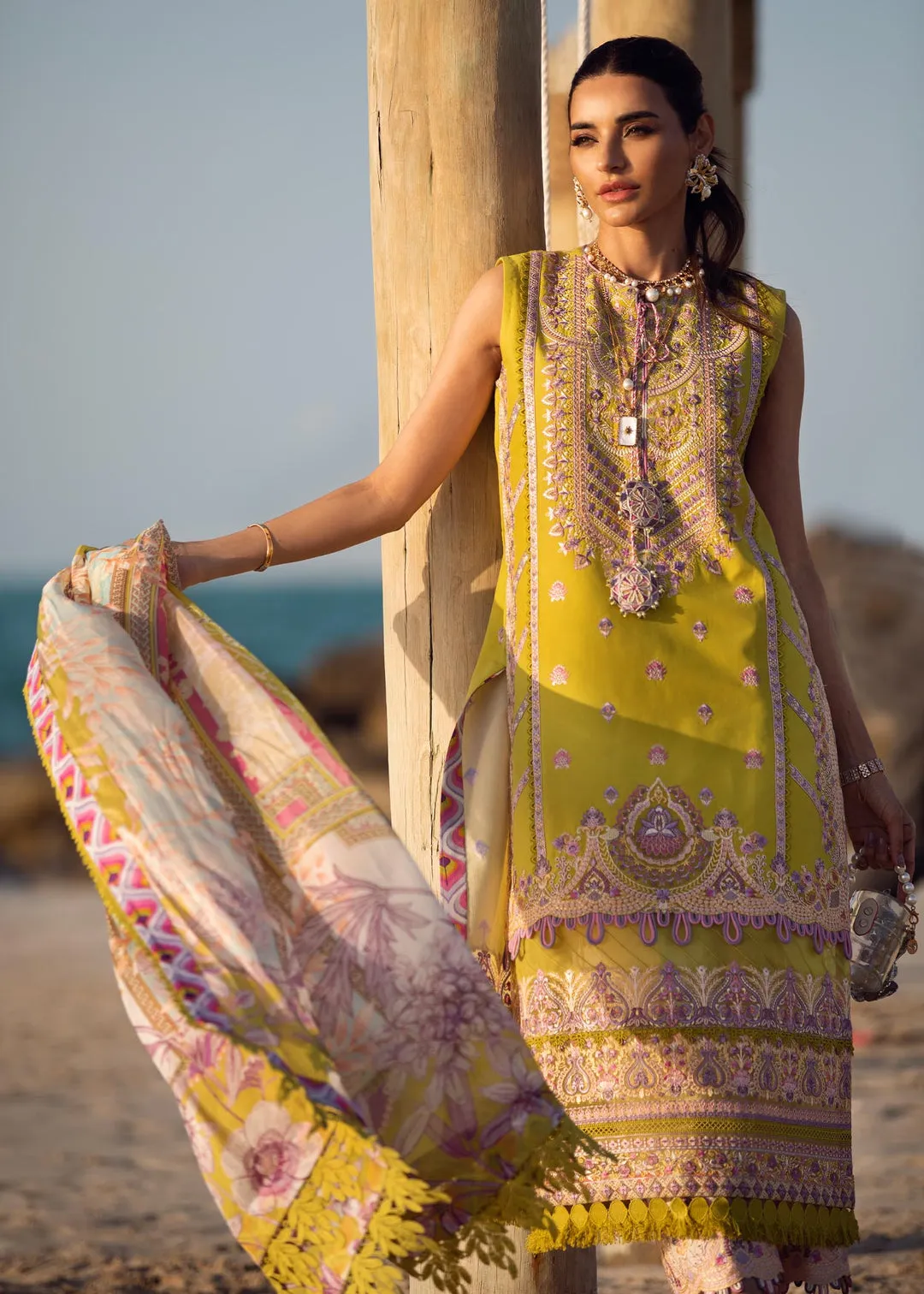 KANWAL MALIK | LAWN COLLECTION 2023 - ZAIRA | ZINNIA