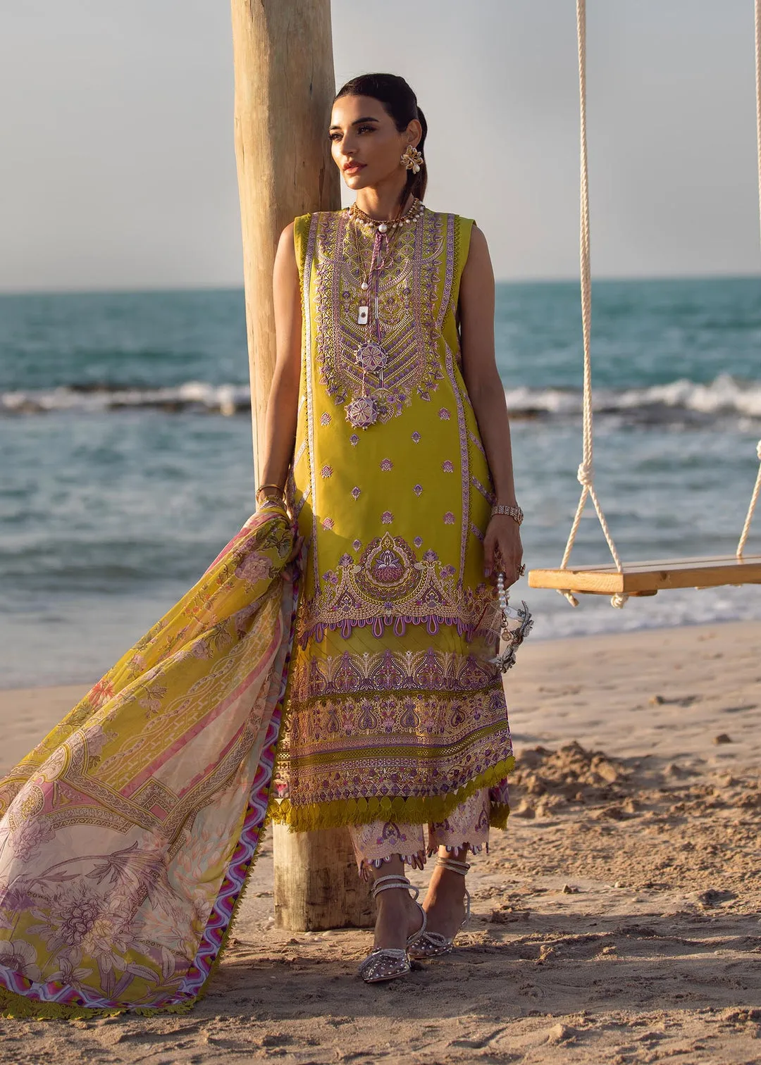 KANWAL MALIK | LAWN COLLECTION 2023 - ZAIRA | ZINNIA