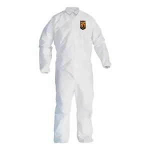 Kimberly-Clark Professional KLEENGUARD A30 Breathable Splash & Particle Protection Coveralls, L, Elastic, 46103