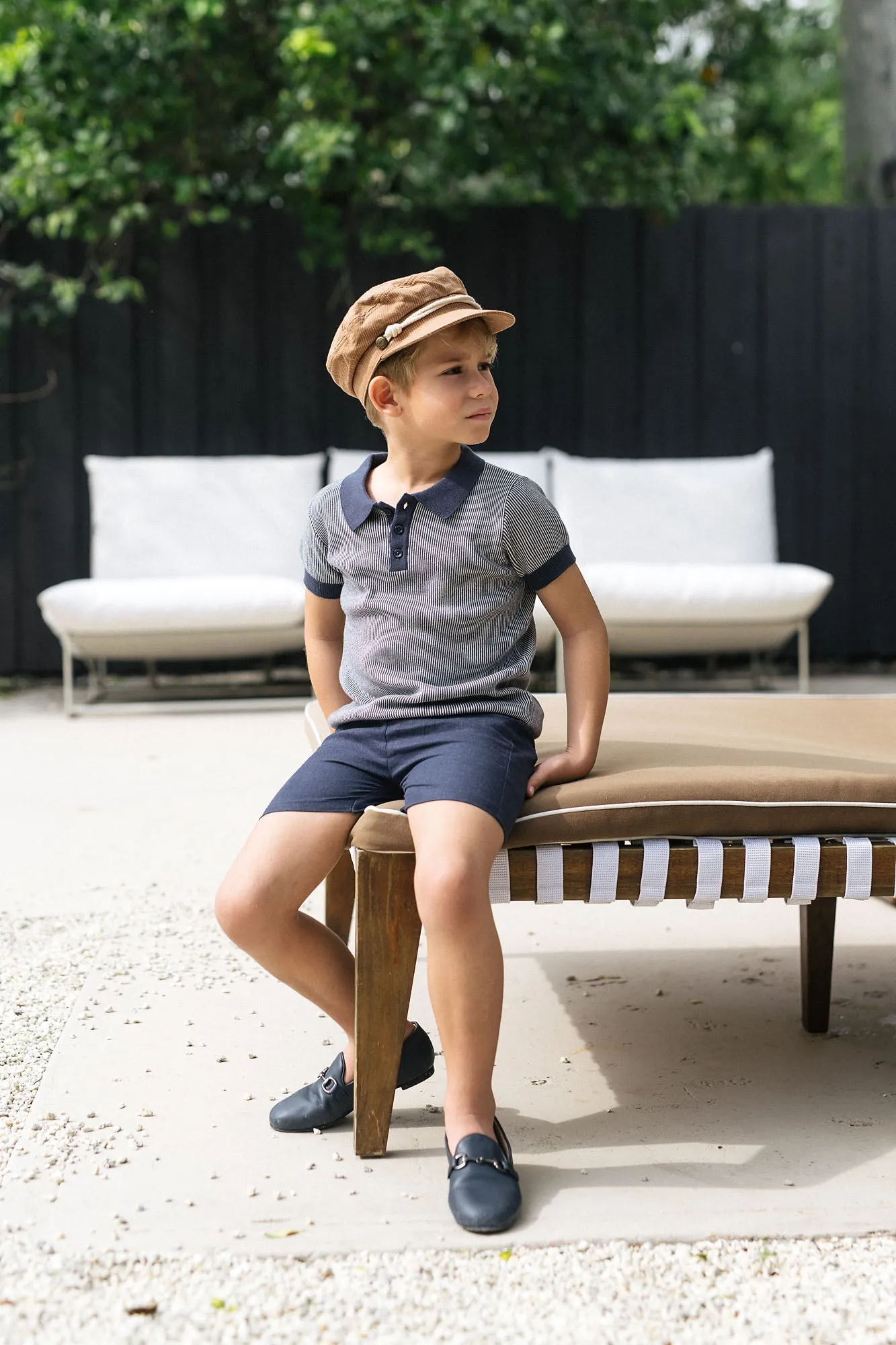 KNIT POLO SHORT SLEEVE