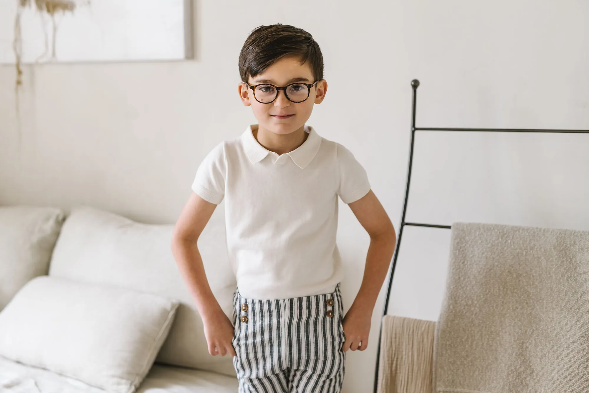 KNIT POLO SHORT SLEEVE