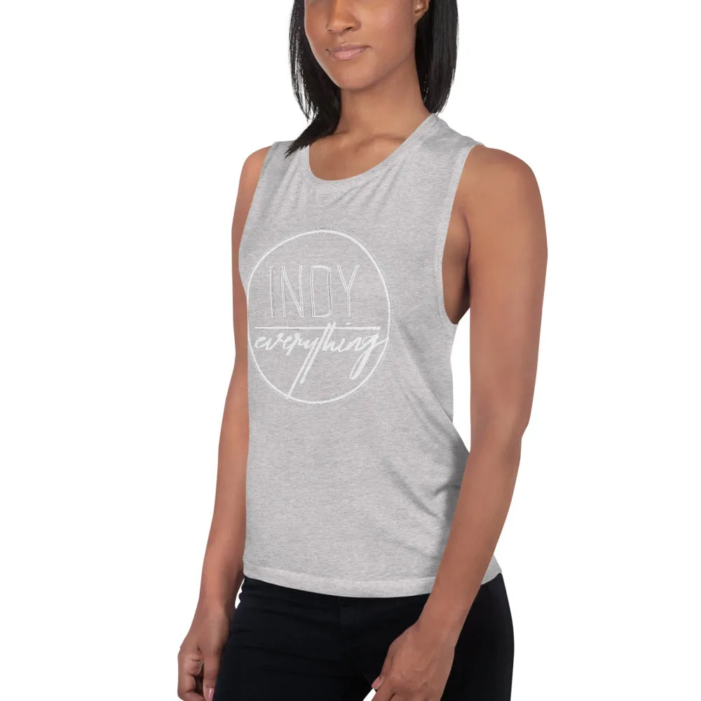 Ladies’ IOE Logo Muscle Tank