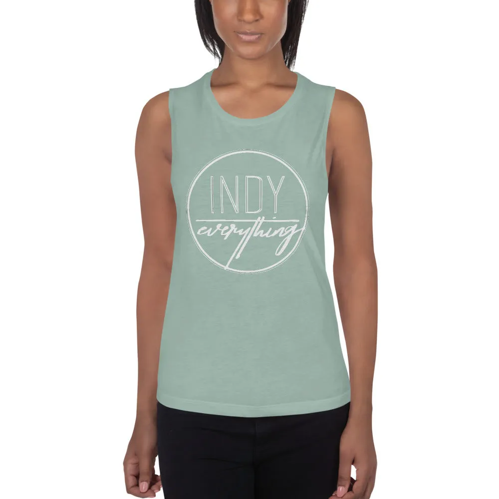 Ladies’ IOE Logo Muscle Tank