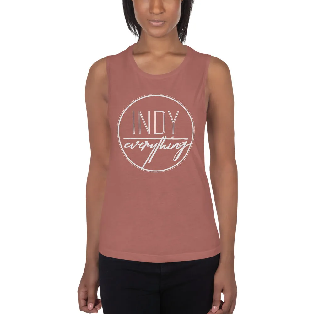 Ladies’ IOE Logo Muscle Tank