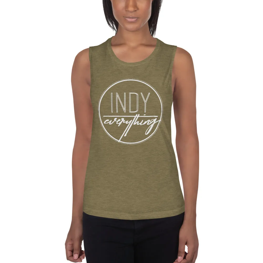 Ladies’ IOE Logo Muscle Tank
