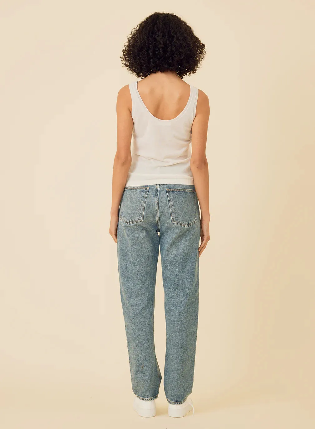 LAGUNA MERINO TANK IN IVORY
