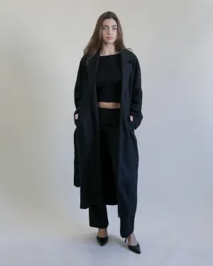 LINEN TRENCH   DEADSTOCK