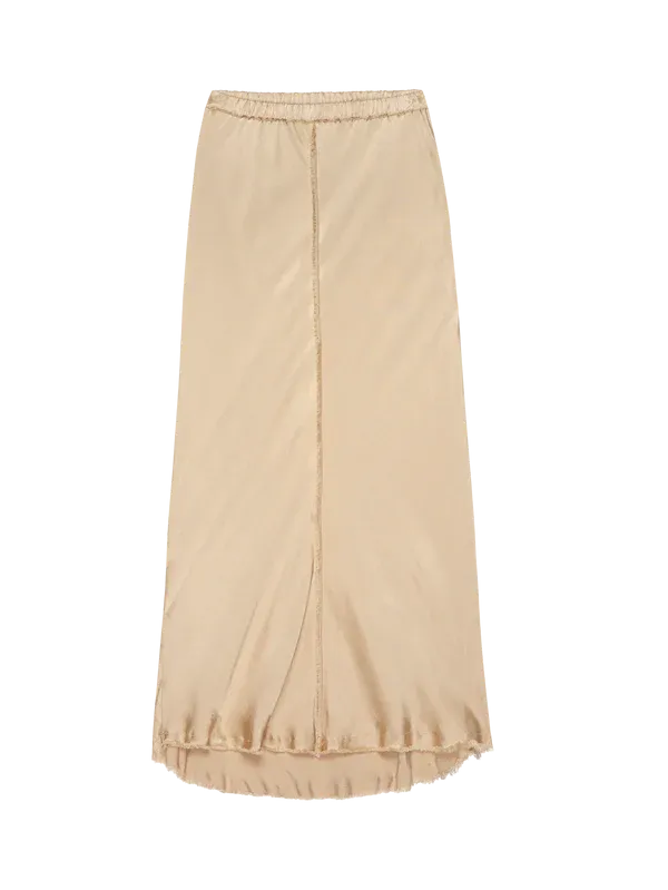 LOLA SEAMED SKIRT IN NOMAD