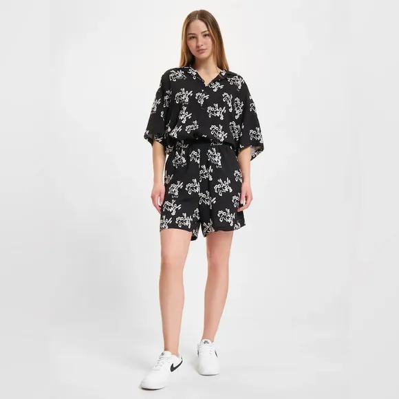 Lucky Brand Linen Blend shorts/top matching set.  NWT Size M.