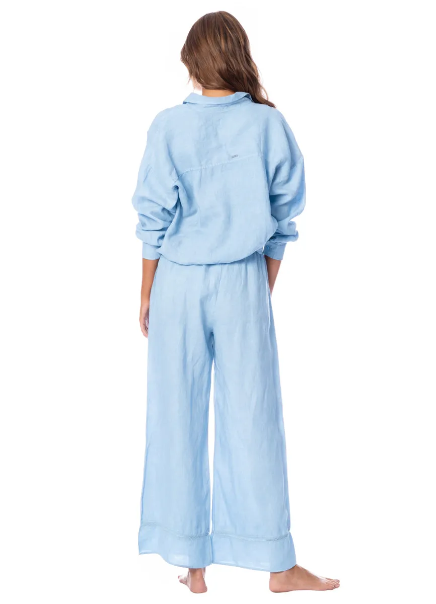 Maaji Stone Blue Larissa Long Shirt