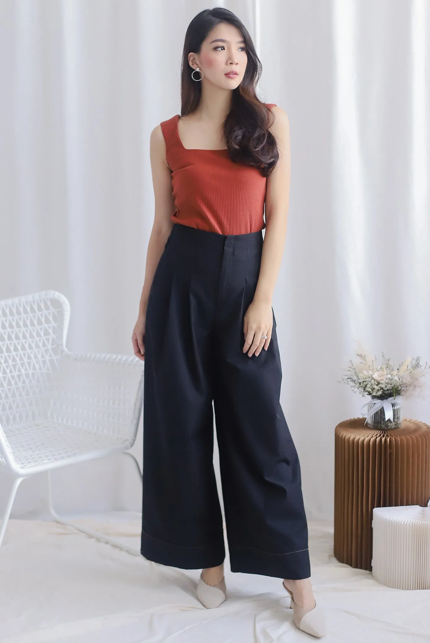 Madison Culottes In Black