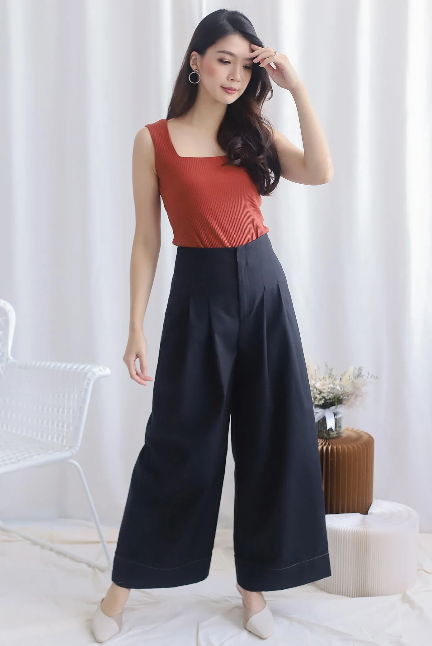 Madison Culottes In Black