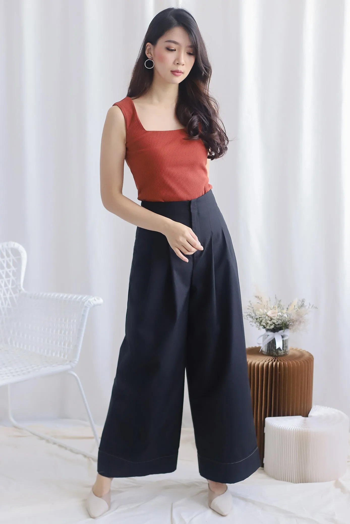 Madison Culottes In Black