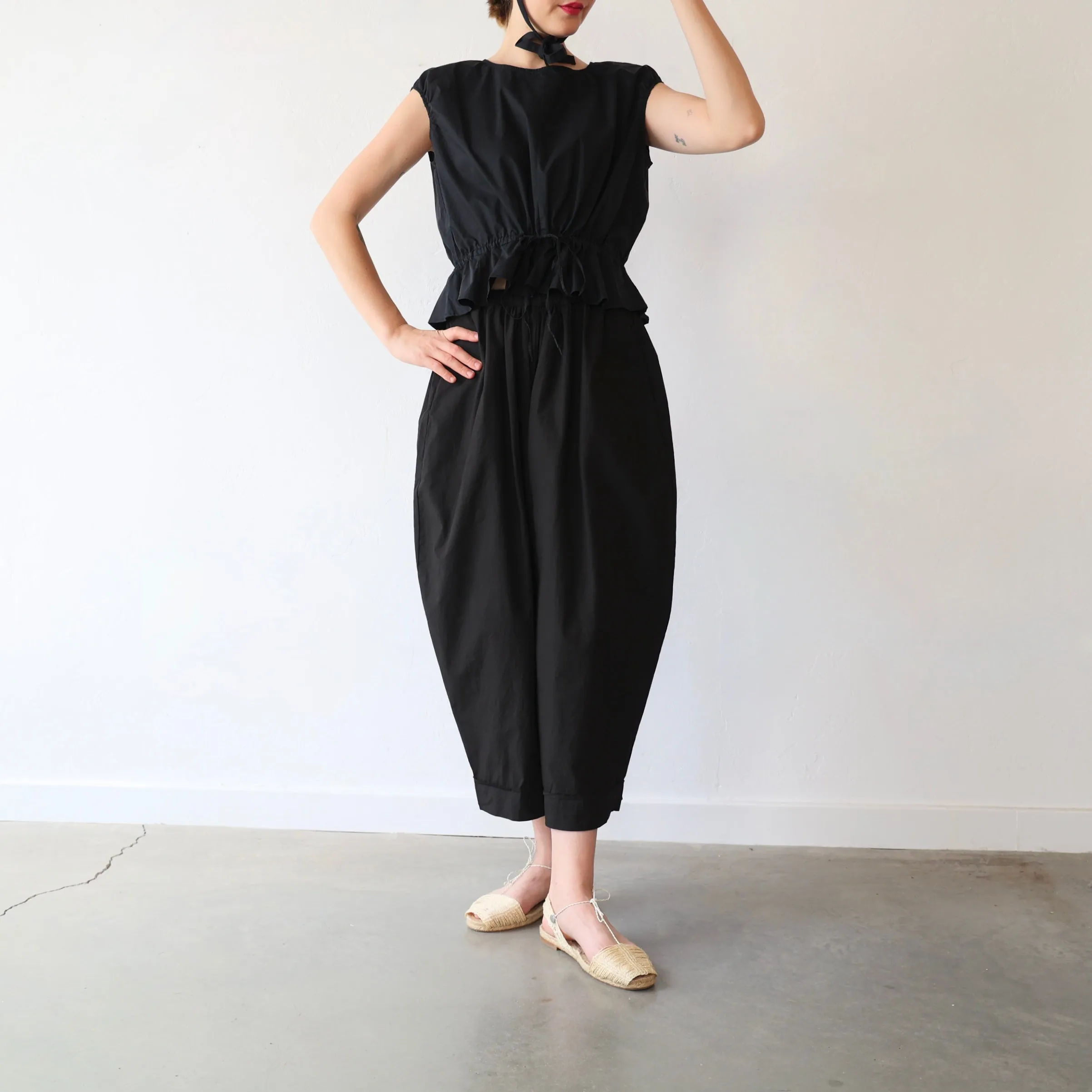 Manuelle Guibal Oversize Pants - Black