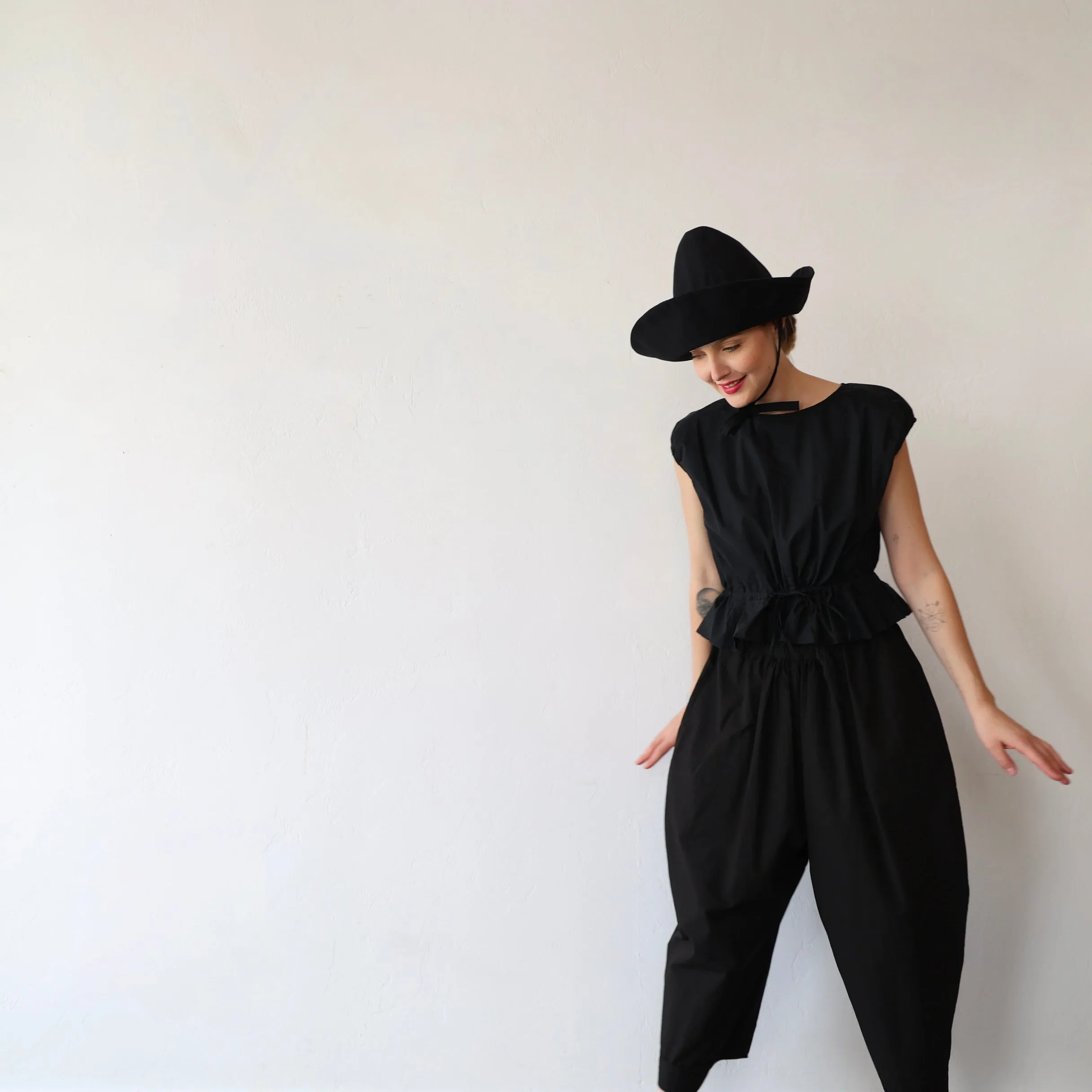 Manuelle Guibal Oversize Pants - Black