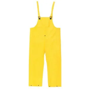 MCR Safety 300BP Wizard Bib Pants, Yellow, 2X-Large, 300BPX2