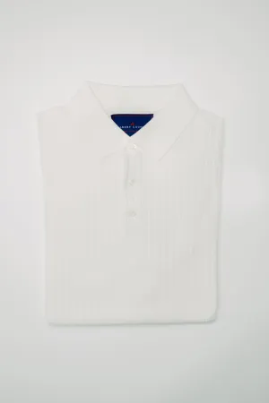 Men - F1 White  Polo