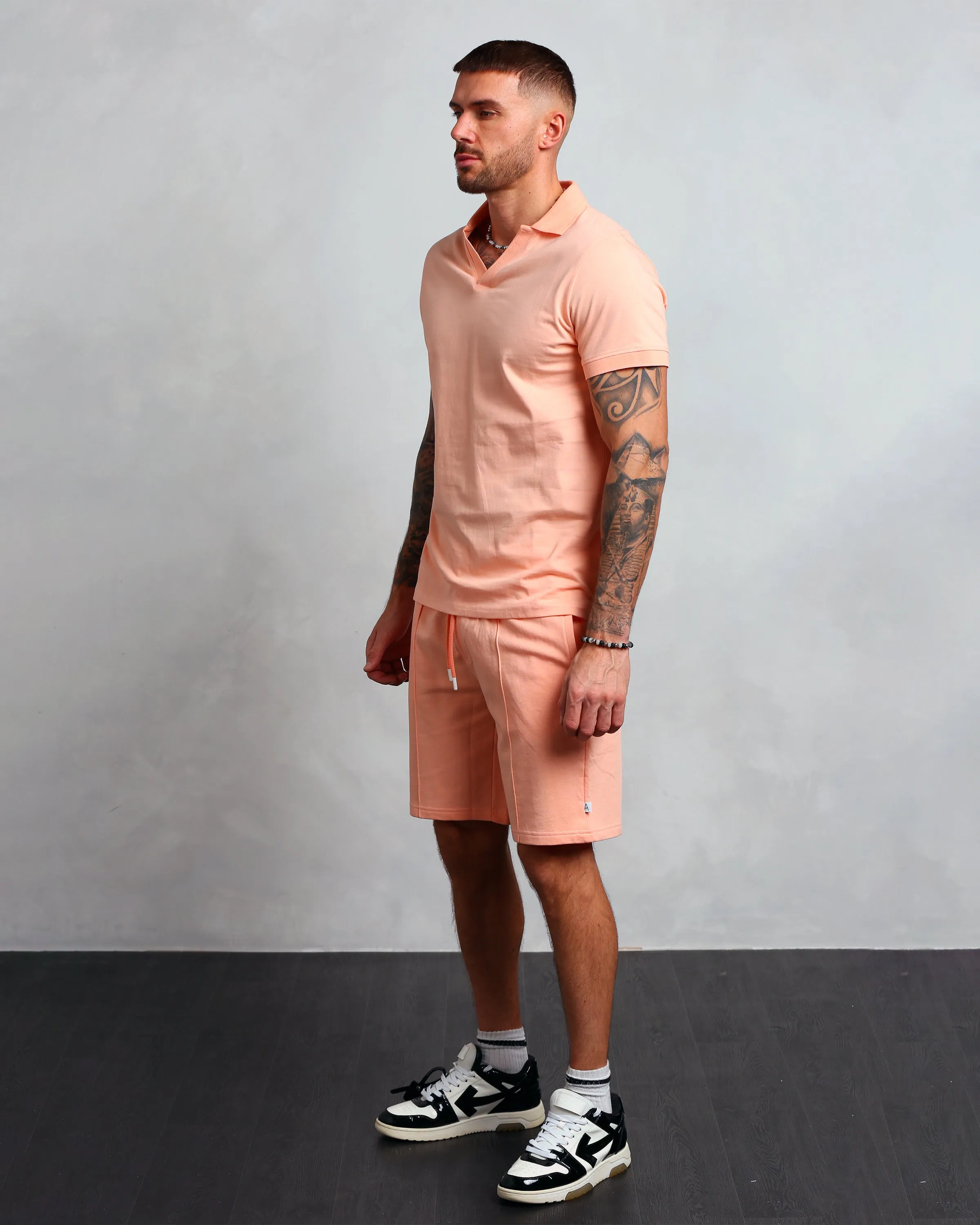 Men's Peach Polo (Sean)