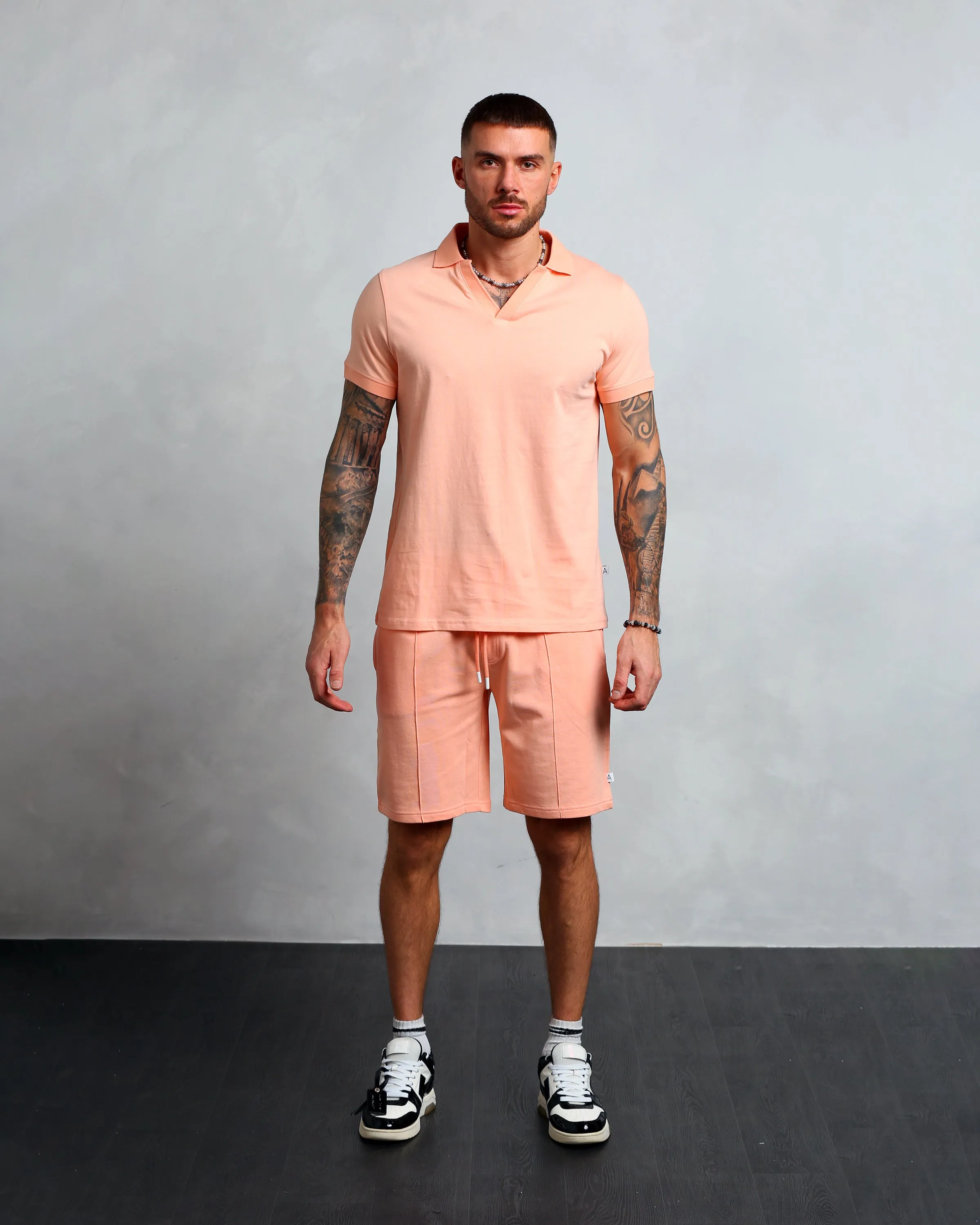 Men's Peach Polo (Sean)
