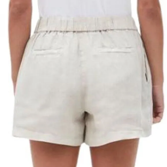 Michael Stars Trisha Linen Short in Whisper Pink Size M NWT